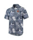 Фото #4 товара Men's Navy Chicago Bears Coconut Point Playa Floral IslandZone Button-Up Shirt