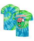 Фото #1 товара Men's Green, Blue Ross Chastain Melon Man Tie-Dyed T-shirt