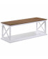 Фото #1 товара 47" Medium-Density Fiberboard Coventry Coffee Table with Shelf
