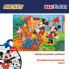 Фото #5 товара Детский паззл Mickey Mouse Двухстороннее 108 Предметы 70 x 1,5 x 50 cm (6 штук)