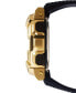 Men's Analog-Digital Black Resin Strap Watch 52mm