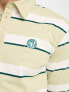 Фото #7 товара Only & Sons rugby polo in beige stripe