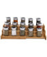 Фото #8 товара 3-Tier Expandable Bamboo Spice Rack Cabinet Organizer