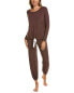 Фото #1 товара Hale Bob 2Pc Slouchy Pajama Set Women's