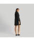 ფოტო #2 პროდუქტის Women's Front Twist Dress with long sleeves