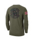 ფოტო #3 პროდუქტის Men's Olive Oklahoma Sooners Military-Inspired Pack Long Sleeve T-shirt