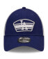 Фото #3 товара Men's Royal, White Los Angeles Dodgers Logo Patch 9Forty Trucker Snapback Hat