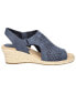 Фото #2 товара Women's Serena Zip Espadrille Wedge Sandals