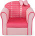 Фото #1 товара Детское кресло Costway Kindersofa HY10207PI в розовом цвете