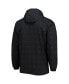 Men's Black Manchester United AEROREADY Full-Zip Hoodie Windbreaker Jacket