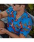 ფოტო #2 პროდუქტის Men's PURRFECT WOMAN - BLUE NIGHTHAWK BUTTON UP SHIRT