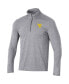 ფოტო #3 პროდუქტის Men's Heathered Gray West Virginia Mountaineers Field Day Team Quarter-Zip Jacket