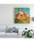 Фото #3 товара Danhui Nai Poppies in the Field Canvas Art - 36.5" x 48"