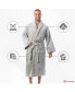 Pure Cotton Men Terry Cloth Bathrobe Super Absorbent Hotel Spa Robe