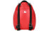Фото #5 товара Спортивная сумка MLB с диагональным логотипом, красная