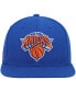Фото #2 товара Men's Royal New York Knicks Core Side Snapback Hat