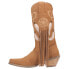 Фото #3 товара Dingo Day Dream Fringe Embroidery Snip Toe Cowboy Womens Brown Casual Boots DI1