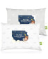 Фото #3 товара 2pk Toddler Pillow, Soft Organic Cotton Toddler Pillows for Sleeping, 13X18 Kids Pillow
