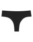 Plus Size Better Briefs Thong Tap Shoe Black, 2XL - фото #2