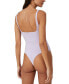 Фото #2 товара Women's Soft Lounge Square Neck Bodysuit