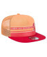 Фото #3 товара Men's Orange/Red Tampa Bay Buccaneers Half Stripe Trucker 9FIFTY Snapback Hat