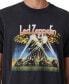Фото #3 товара Men's Premium Loose Fit Music T-shirt
