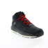 Фото #2 товара Wolverine Conquer Mid Ultraspring WP W880246 Mens Black Wide Hiking Boots 7