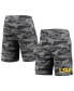 ფოტო #2 პროდუქტის Men's Charcoal, Gray LSU Tigers Camo Backup Terry Jam Lounge Shorts