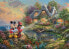 Фото #2 товара Schmidt Spiele Puzzle 59639 Thomas Kinkade, Disney Sweethearts Mickey & Minnie Jigsaw Puzzle 1,000 Pieces Multi-Coloured