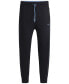 Фото #3 товара Men's Embossed-Artwork Tracksuit Bottoms