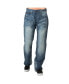 ფოტო #1 პროდუქტის Men's Midrise Relaxed Boot cut Premium Denim Jeans Vintage Like Wash