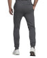 Фото #9 товара Men's Cozy Fleece Tapered Leg Mid-Rise Jogger Pants