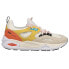 Puma Trc Blaze Hc Lace Up Mens Off White, Orange, Yellow Sneakers Casual Shoes
