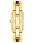 Фото #3 товара Часы Anne Klein Gold-Tone Alloy 28mm x 21mm