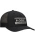 Фото #3 товара Men's Black Horizon Trucker Adjustable Hat