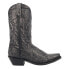 Фото #1 товара Laredo Garrett Distressed Snip Toe Cowboy Mens Black Casual Boots 68407