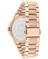 ფოტო #3 პროდუქტის Women's Quartz Carnation Gold-Tone Stainless Steel Watch 36mm