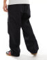 Tommy Jeans parachute trousers in black