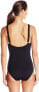 Фото #2 товара TYR 168286 Women's One Piece Twisted Bra Solid Controlfit Top Size 8