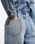 Фото #6 товара Miss Selfridge Petite denim boiler suit in blue wash