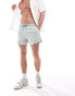 Фото #1 товара Abercrombie & Fitch 5inch pull on swim shorts in light blue