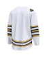 ფოტო #2 პროდუქტის Men's White Boston Bruins 100th Anniversary Premier Breakaway Jersey