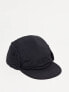 Фото #1 товара ASOS DESIGN 5 panel ear flap cap with borg lining in black