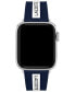 Фото #1 товара Часы Lacoste Stripe Blue & White Silicone Strap for Apple Watch® 38mm/40mm