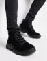 Фото #2 товара Schuh dustin chunky lace up boots in microsuede