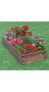 Фото #3 товара Elevated Wooden Garden Planter Box Bed Kit