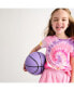 ფოტო #2 პროდუქტის Big Girls Plus Short Sleeve Curved Hem Graphic Tee Shirt