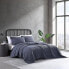 Фото #3 товара Twin Cloud Solid Quilt & Sham Set Gray - City Scene