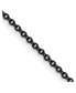 Фото #6 товара Chisel black IP-plated 2.3mm Cable Chain Necklace