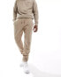 BOSS Orange co-ord tonal logo joggers in light brown